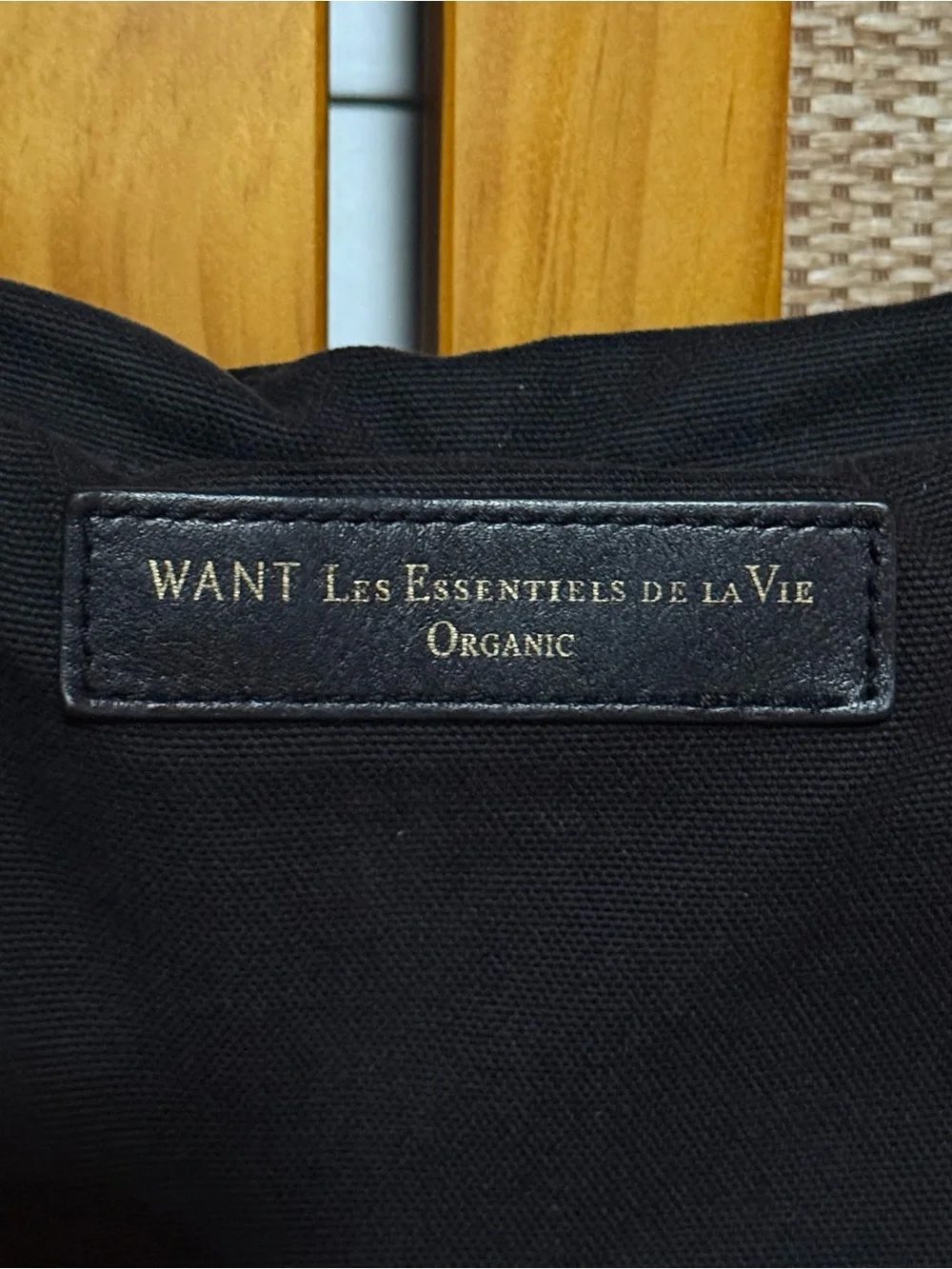 Black Tote Bag - WANT Les Essentiels De La Vie
